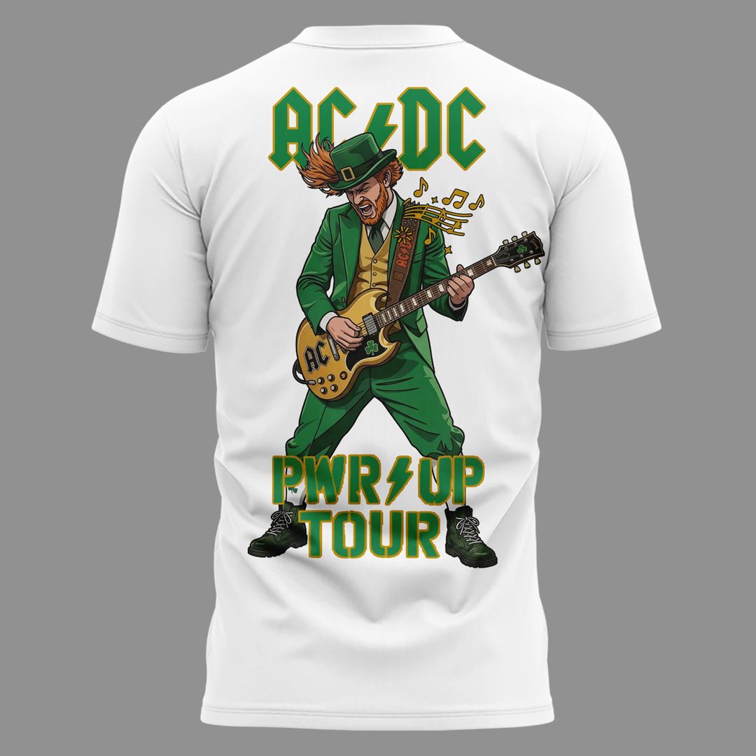02. Exclusive AC/DC x Notre Dame Football - Power Up Tour 2026 T-Shirt