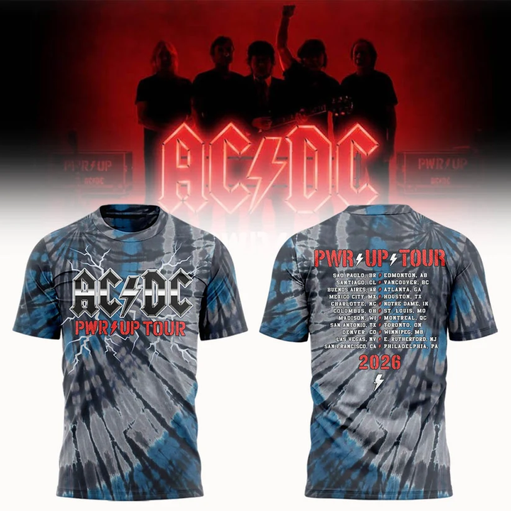 05.12. Exclusive AC/DC - Power Up Tour 2026 T-Shirt