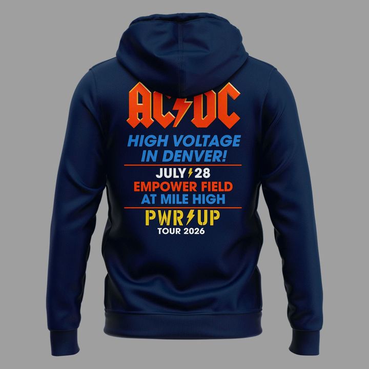 AC/DC x Denver -POWER UP TOUR 2026 HOODIE