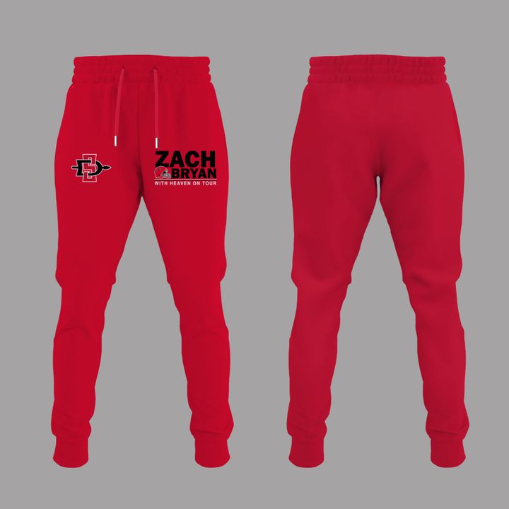 02.07. Perfect Hoodie Zach Bryan x San Diego State Football - With Heaven On Tour 2026 Hoodie