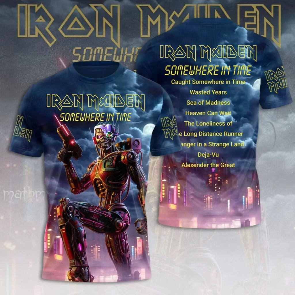 Iron Maiden 3D Apparel T-shirt