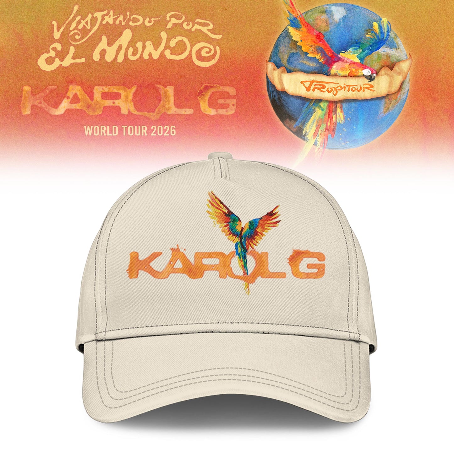 Karol G – Viajando Por El Mundo Tropitour 2026 Limited Edition Sweatshirt 4