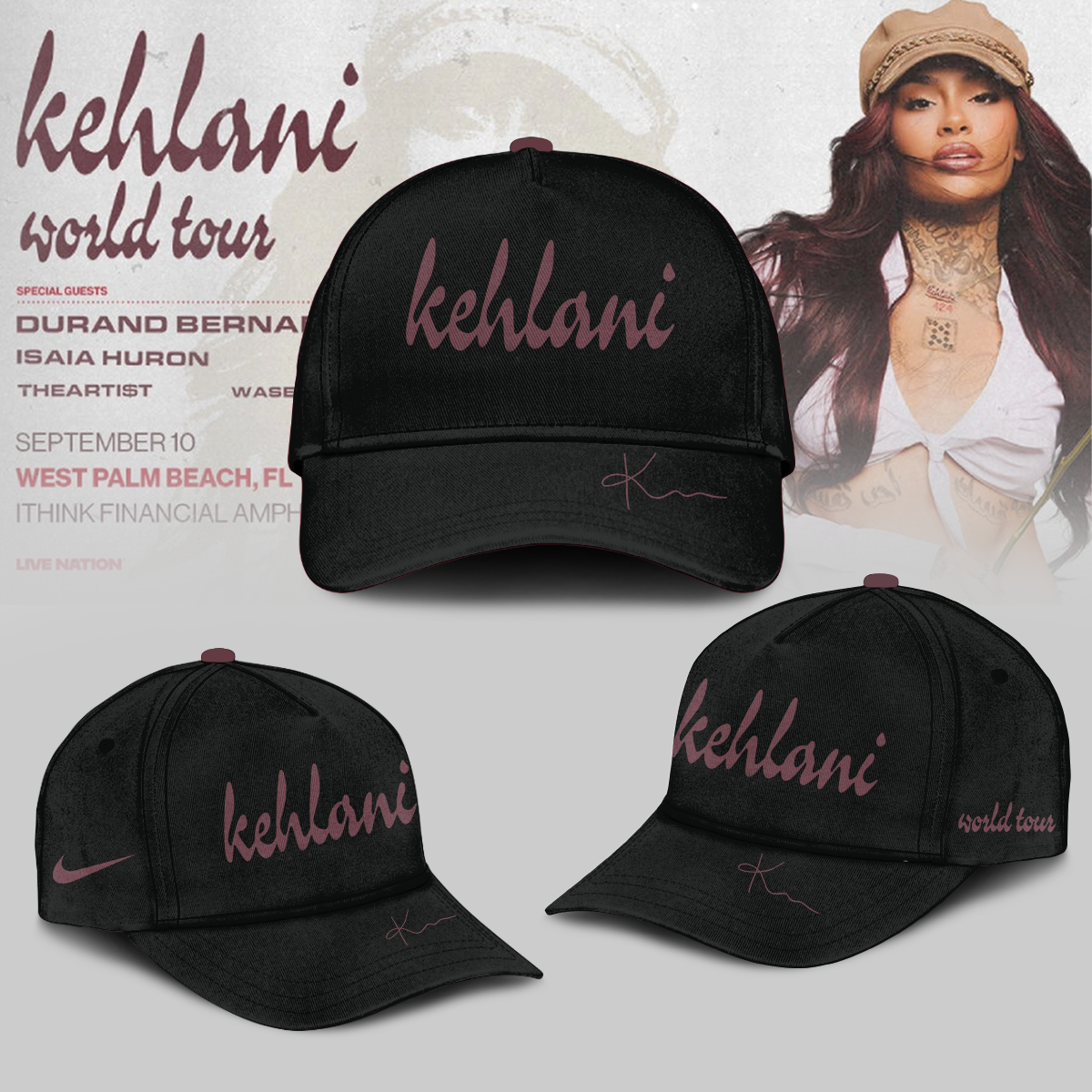 Kehlani World Tour 2026 Limited Edition Signature – Hoodie
