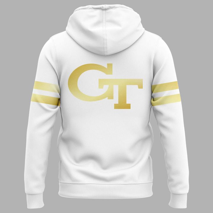 Special New The Icy Whites Georgia Tech Uniform Hoodie