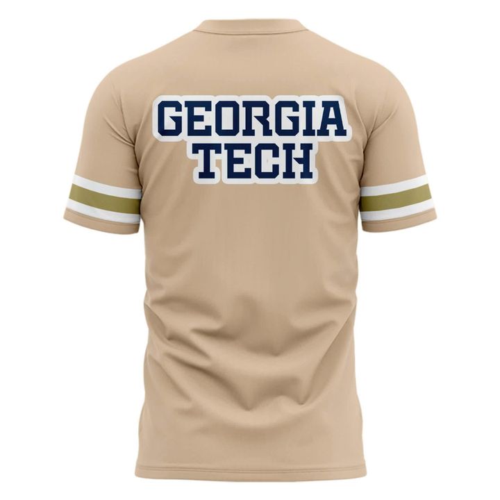 Special New Georgia Tech Wordmark Uniform T-shirt