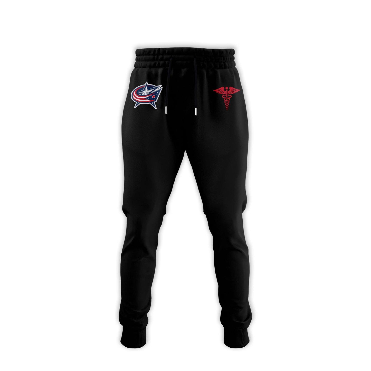 2026 Columbus Blue Jackets Healthcare Appreciation Night Limited Edition T-Shirt, Jogger And Cap Outfit Black