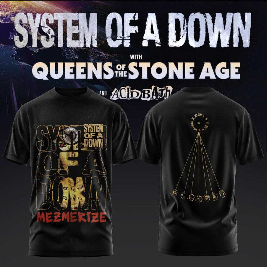 S.O.A.D – UK & EU Tour 2026 Limited T-Shirt