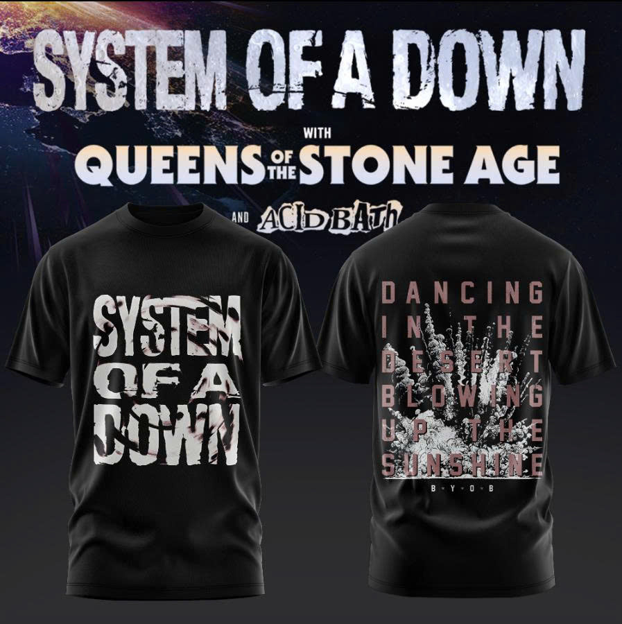 S.O.A.D – UK & EU Tour 2026 Limited T-Shirt