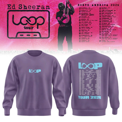 Ed “North American Loop Tour 2026” Sweatshirt
