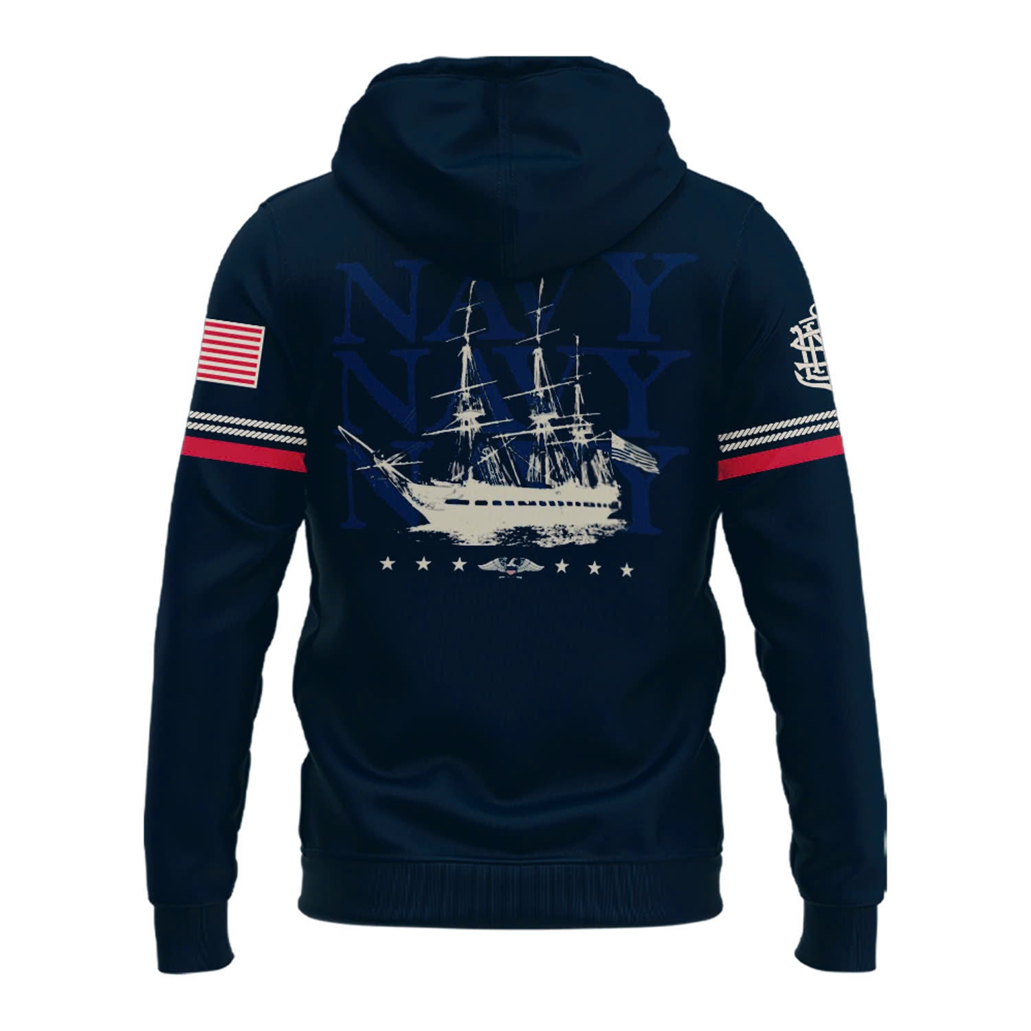 Navy Midshipmen 250th Anniversary Uniform Sideline Collection Replica Hoodie