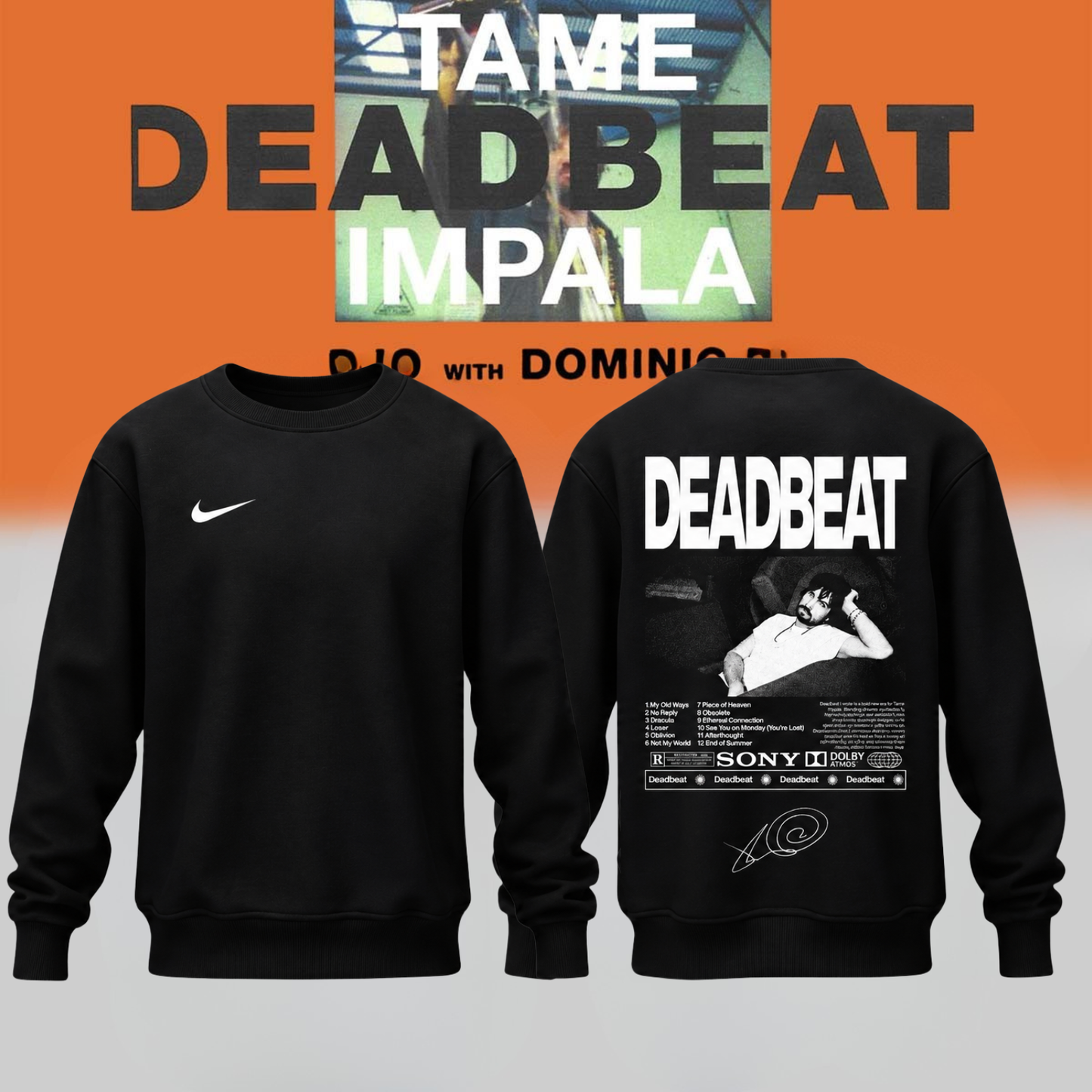 Tame Impala “Deadbeat Tour” Signature Limited Edition – Sweatshirt 4
