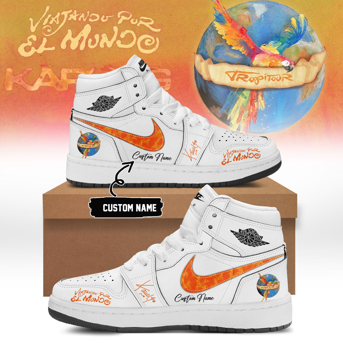 Karol G VIAJANDO POR EL MUNDO TROPITOUR Shoes 2