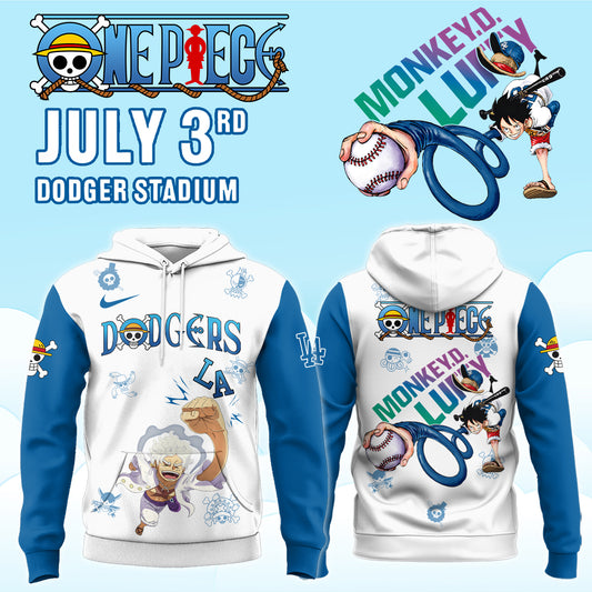Los Angeles Dodgers _ ONE PIECE Night Limited 2025 Hoodie&amp;Jogger