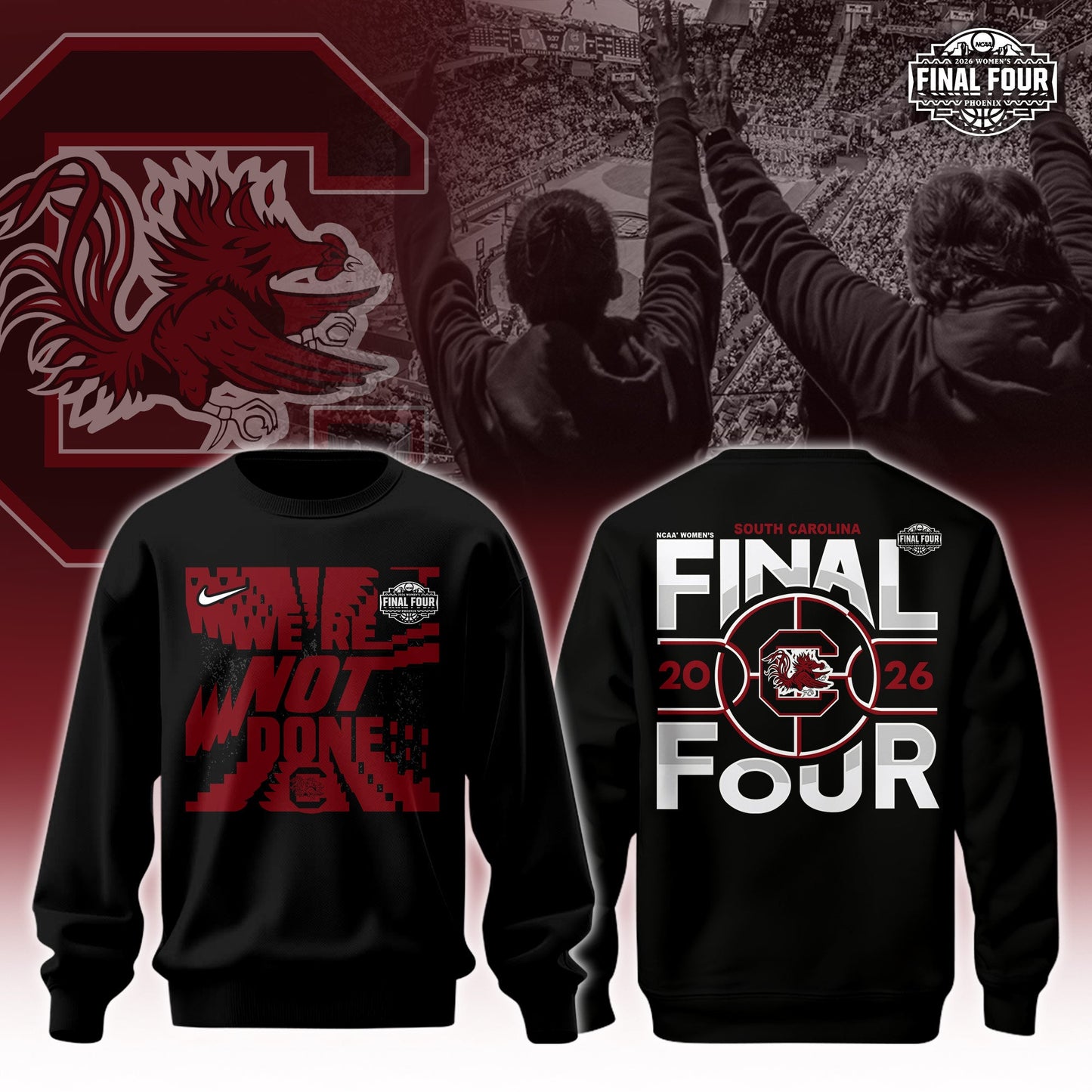 2026 Women’s Basketball Five Four Sweatshirt Limited Edition