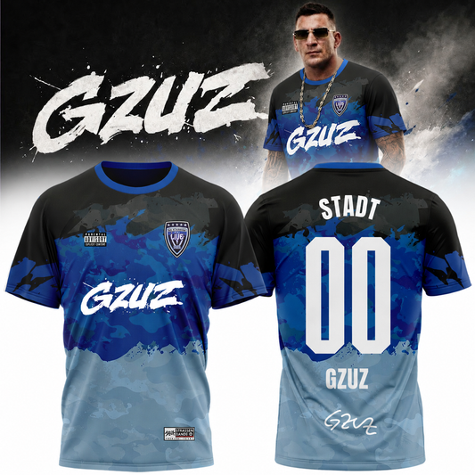 GZUZ “Live Europe 2026” Signature Limited Edition – Tshirt (Custom Name &amp; Number)