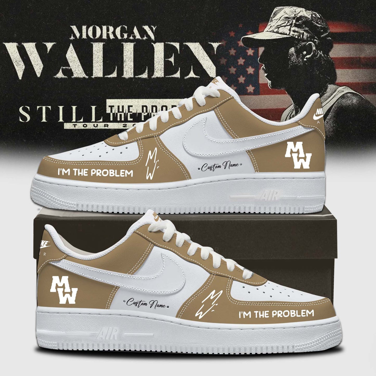 _,Morgan Wallen Still The Problem Tour Shoes 4