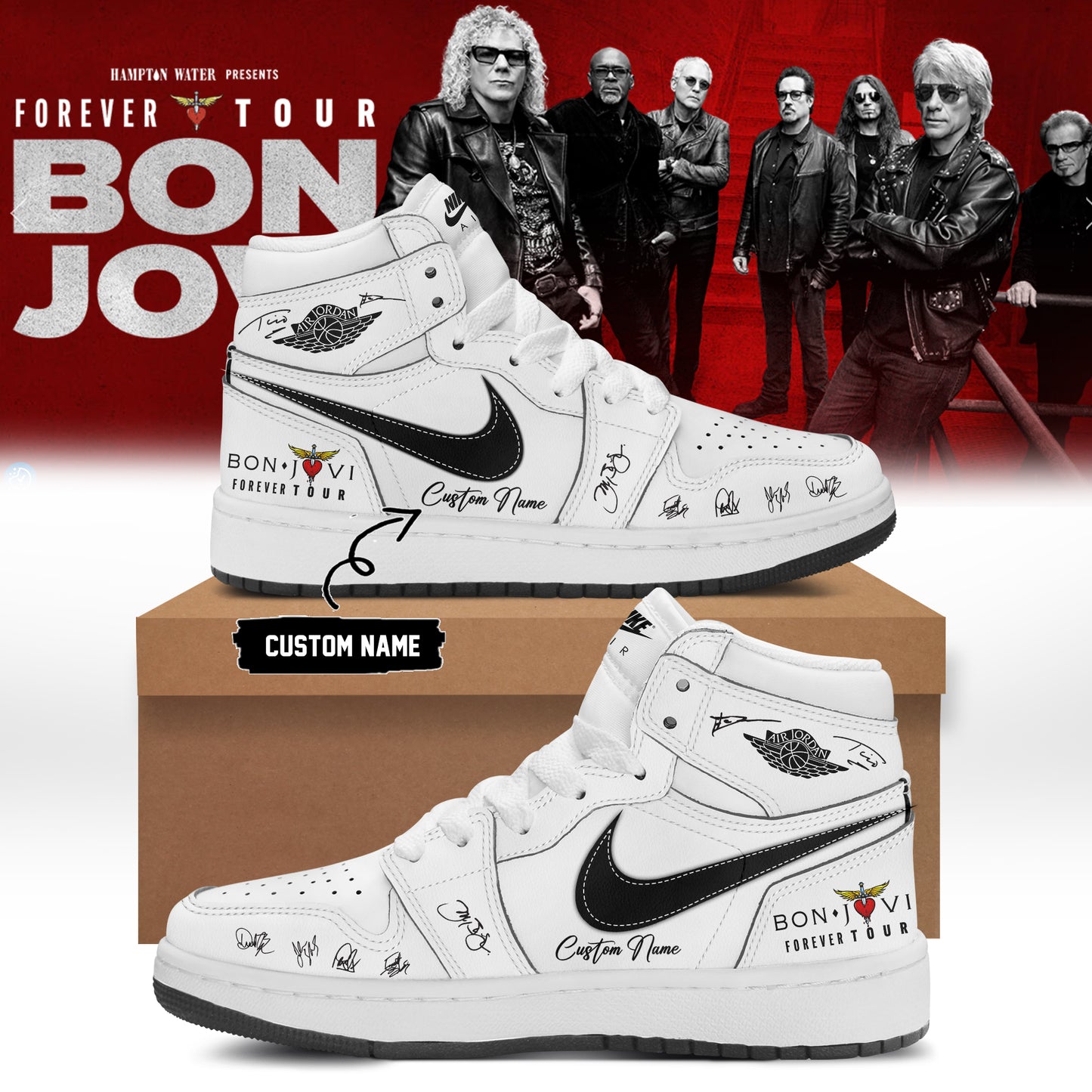 BON JOVI “Forever Tour” Signature Collection Limited Edition – Shoes 7