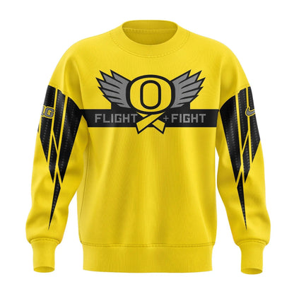 Oregon Ducks “Stomp Out Cancer” Heroes Sweatshirt