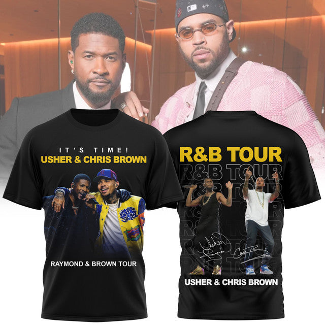 Usher & Chris Brown: The R&B Tour 2026- Limited Edition T-shirt