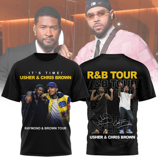 Usher & Chris Brown: The R&B Tour 2026- Limited Edition T-shirt