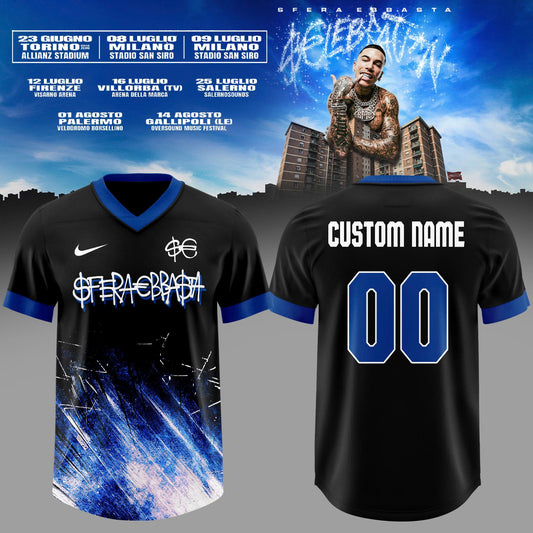 Football Jersey “€LEBRATION” Sfera Ebbasta Tour 2026 Customize 2