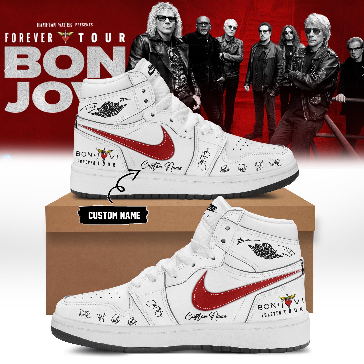 BON JOVI “Forever Tour” Signature Collection Limited Edition – Shoes 6