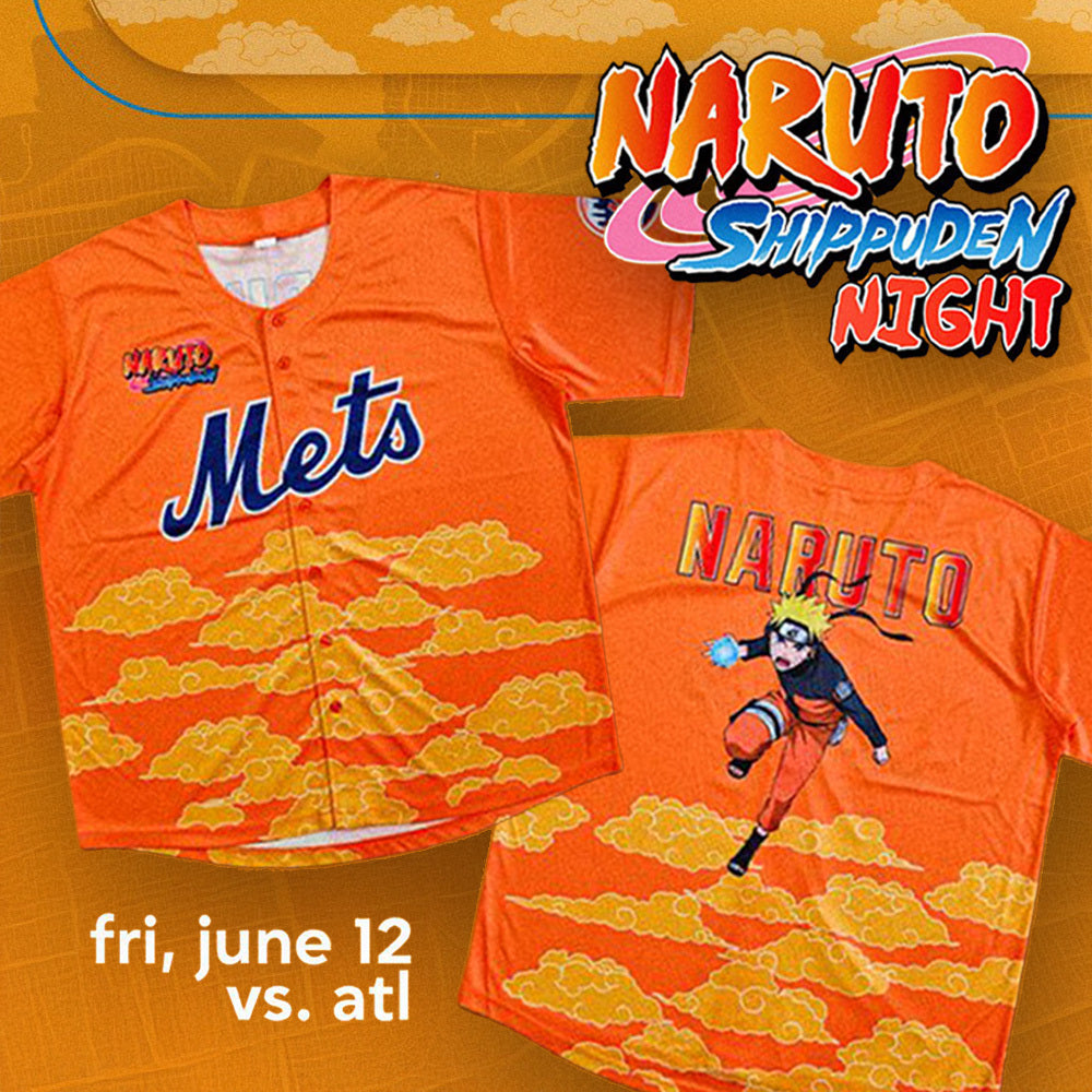 New York Mets x Naruto Night 2026 Jersey Collection