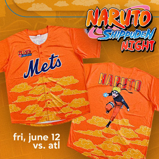 New York Mets x Naruto Night 2026 Jersey Collection