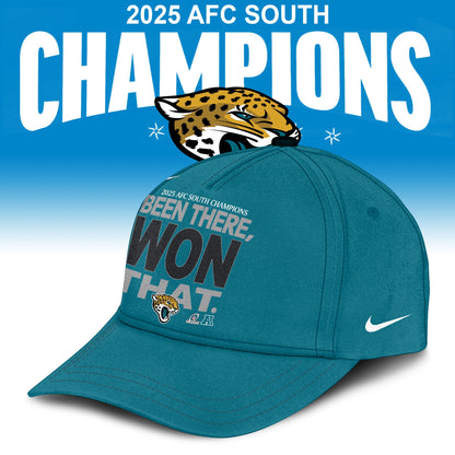 Jacksonville Jaguars 2025 AFC South Division Champions Limited Edition Shirt