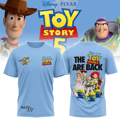 The Toys Are Back Light Blue Limited Edition TShirt