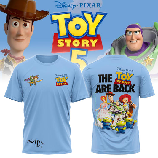 The Toys Are Back Light Blue Limited Edition TShirt