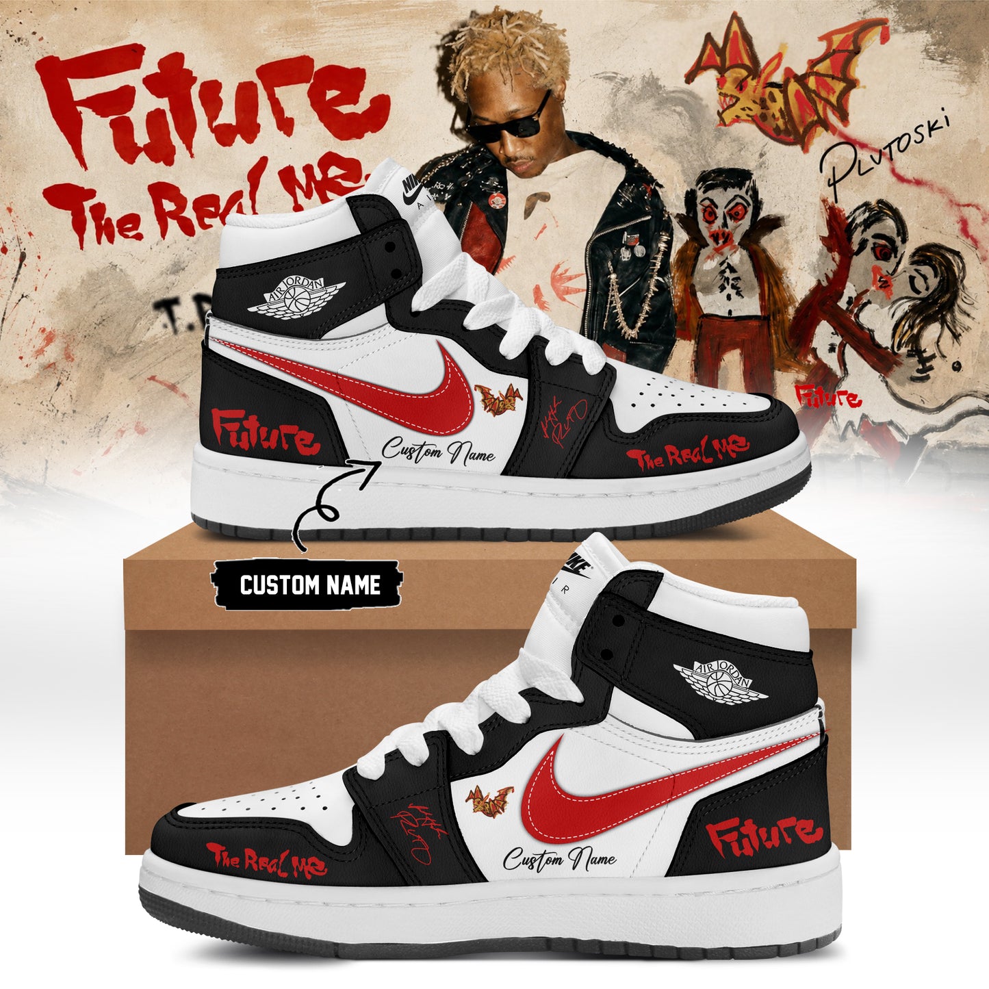 Future ” THE REAL ME ” Signature Limited Edition – Shoes