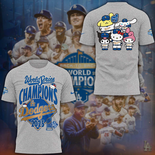 Limited Edition HK x DODGERS CHAMPIONS 2025 Tshirt