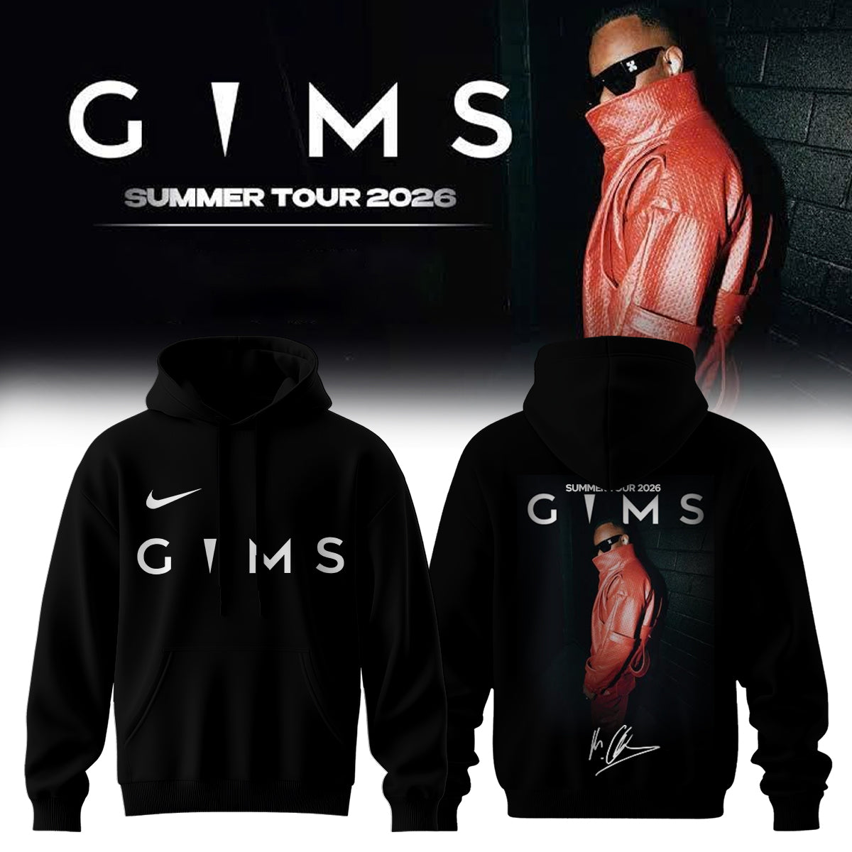 GIMS Summer Tour 2026 Limited Edition Signature – Hoodie
