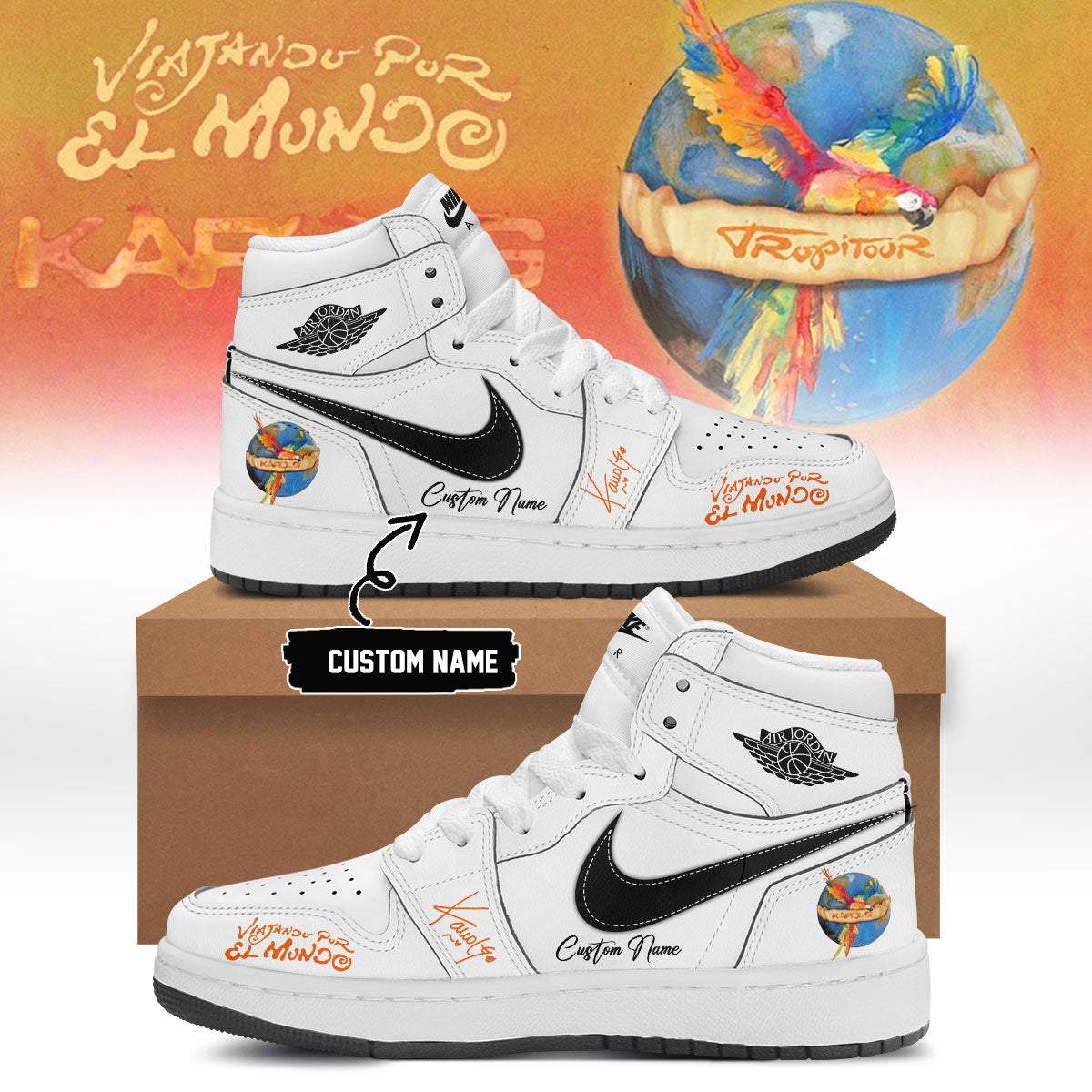 Karol G VIAJANDO POR EL MUNDO TROPITOUR Shoes 2