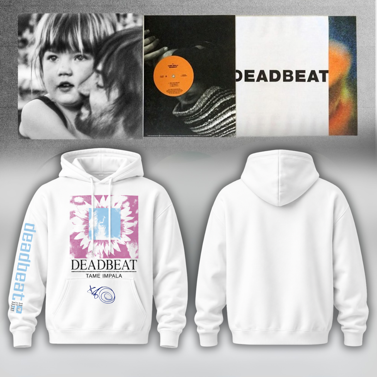 ,,Tame Impala “Deadbeat Tour” Signature Limited Edition – Hoodie 5