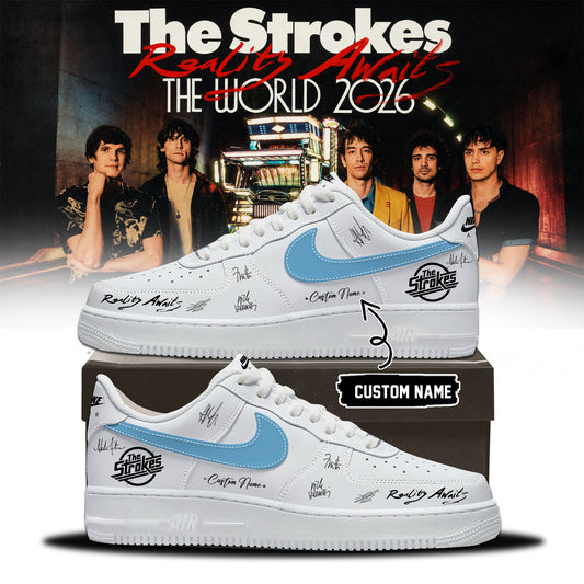 The Strokes “Reality Awaits Tour 2026” Signature Limited Edition – Shoes 3