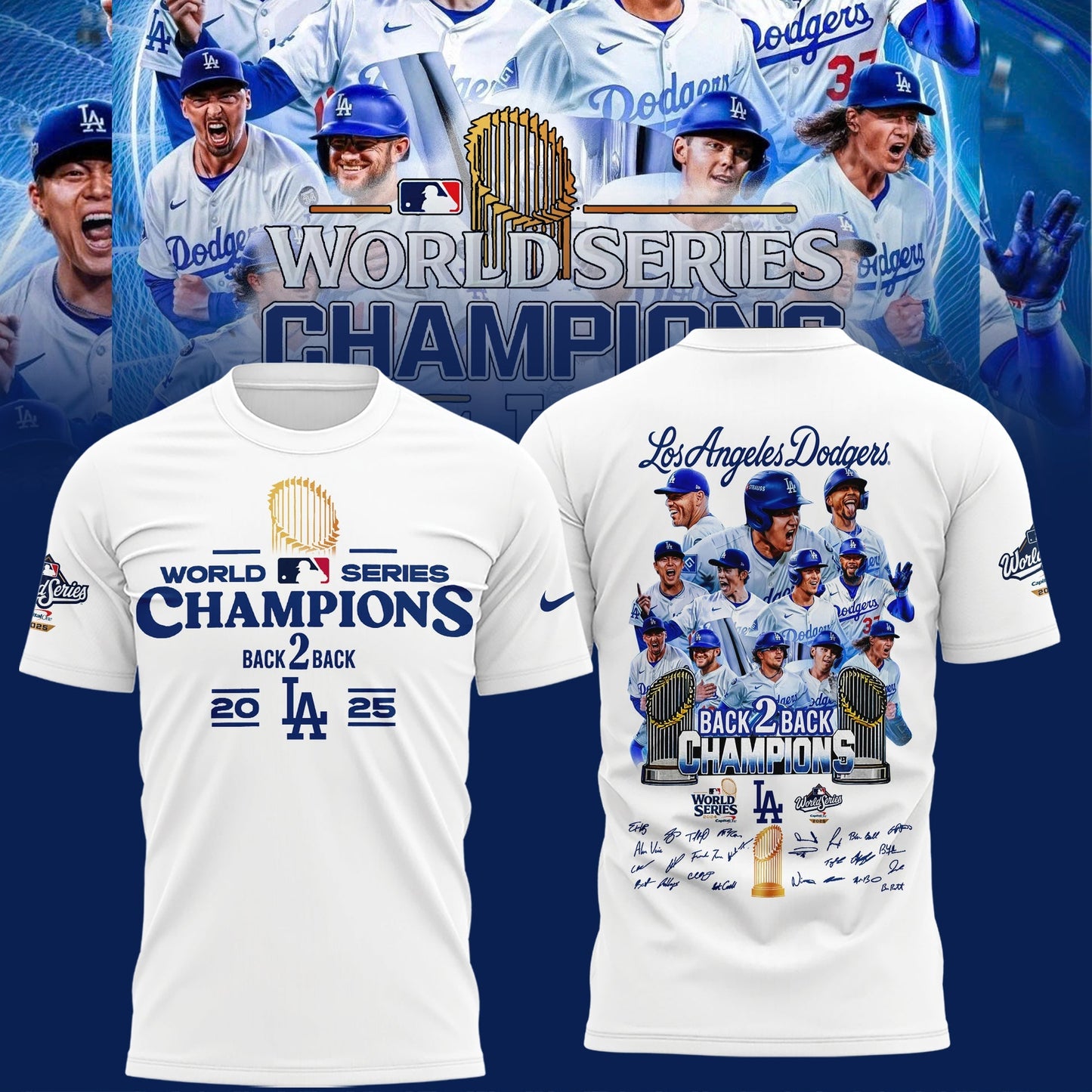 LA Dodgers – 2025 World Series Champions Limited Edition Shirt