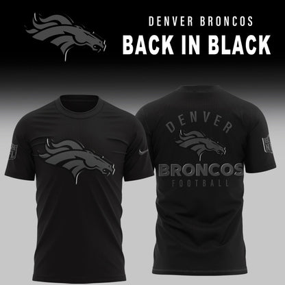 Denver Broncos 2026 Back In Black Limited Edition TShirt