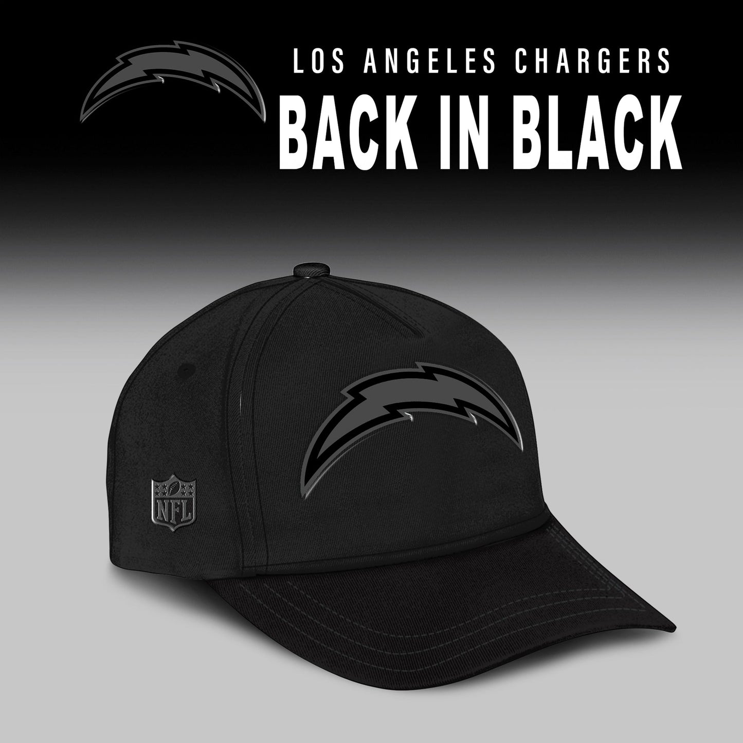 Los Angeles Chargers 2026 Back In Black Limited Edition Hoodie