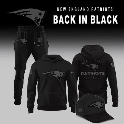 New England Patriots 2025 Back In Black Limited Edition Shirt