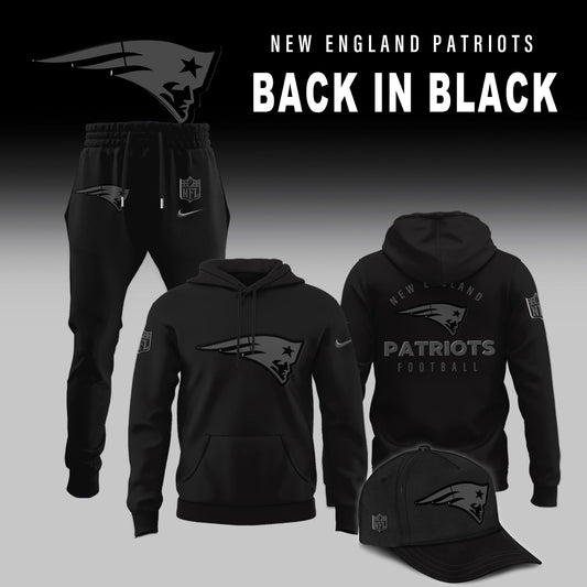 New England Patriots 2025 Back In Black Limited Edition Shirt