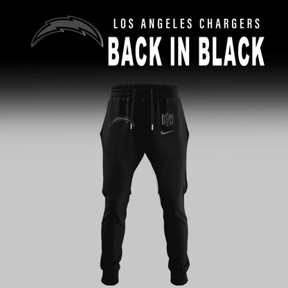 Los Angeles Chargers 2026 Back In Black Limited Edition Hoodie