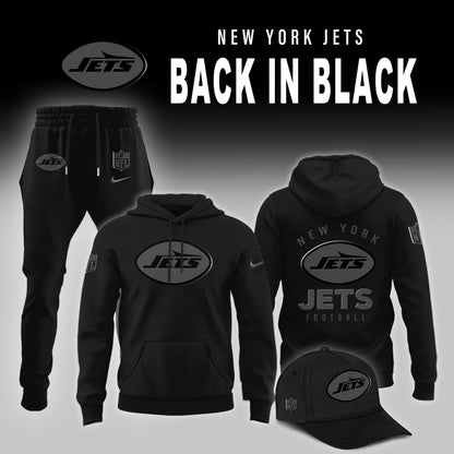 New York Jets 2026 Back In Black Limited Edition Hoodie