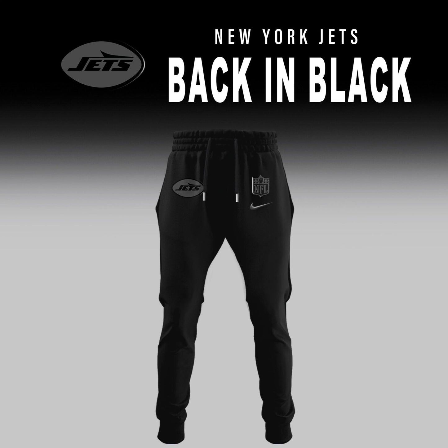 New York Jets 2026 Back In Black Limited Edition T-Shirt