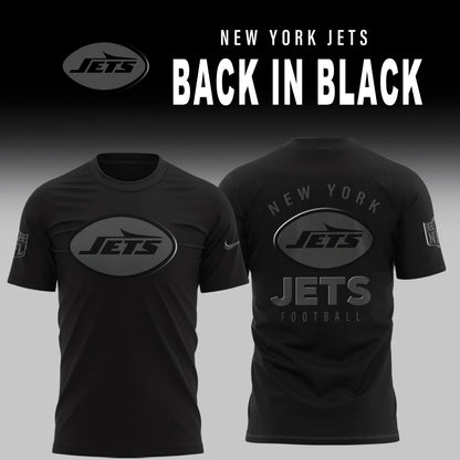 New York Jets 2026 Back In Black Limited Edition T-Shirt