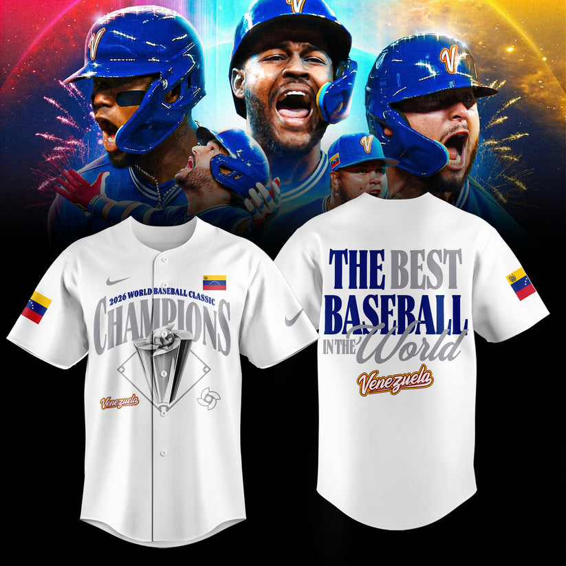 🏆️🏆️🏆 Venezuela Baseball World Baseball Classic Champions 2026