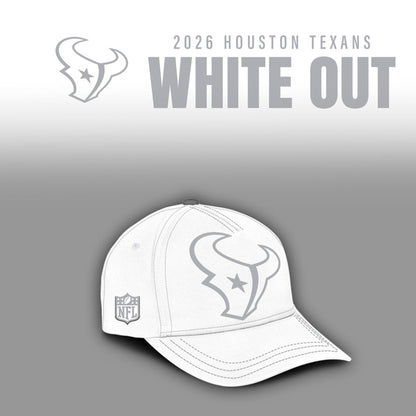 Houston Texans 2026 Winter White Out Combo T-Shirt