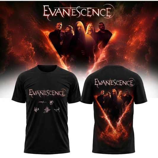 Evanescence “Sanctuary 2026 World Tour” – T-Shirt