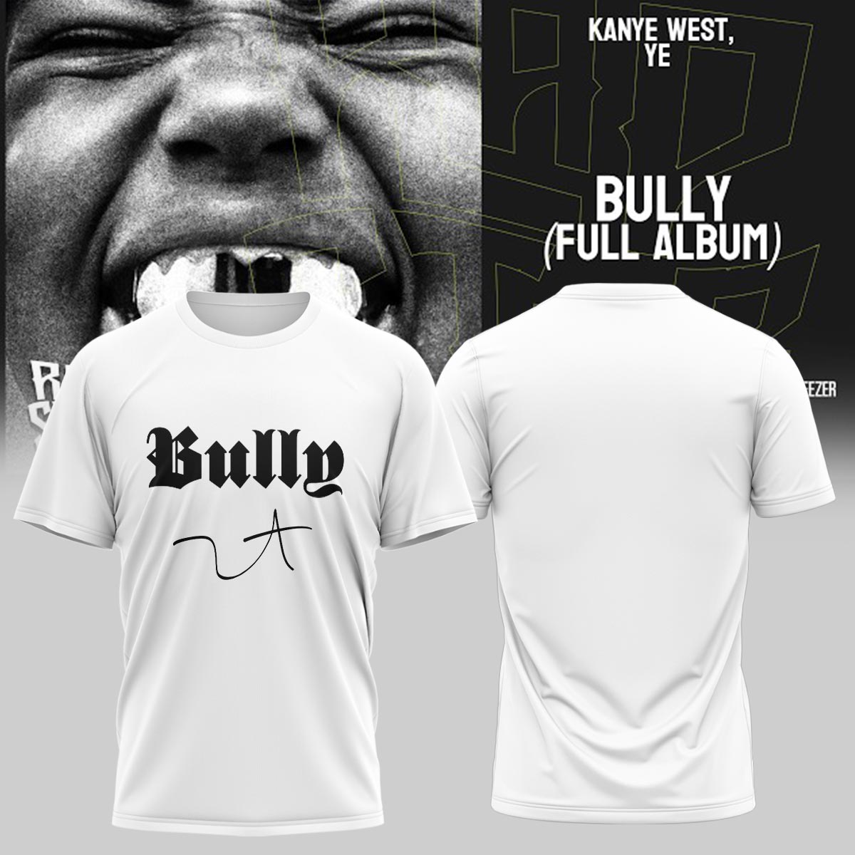Ye Live Concert Tour T-shirt